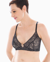 Wireless Pocketed Lace Bra