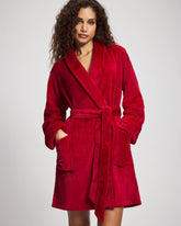 Plush Short Robe