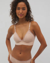 Triangle Bralette with Lace