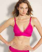 Triangle Bralette with Lace