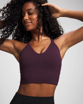 Longline Bra with Strappy Back