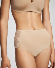 Lace Back Modern Brief Panty