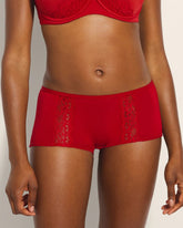 Boyshort Panty with Enchanting Lace