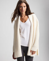 Textured Cardigan Sweater