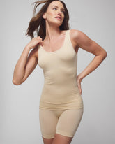 Mid-Level Shaping Seamless Reversible 2-Way Tank