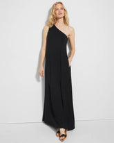 One-Shoulder Maxi Bra Dress