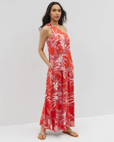 One-Shoulder Maxi Bra Dress