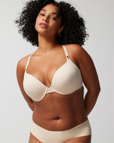 Push-Up Plunge Bra with Lace