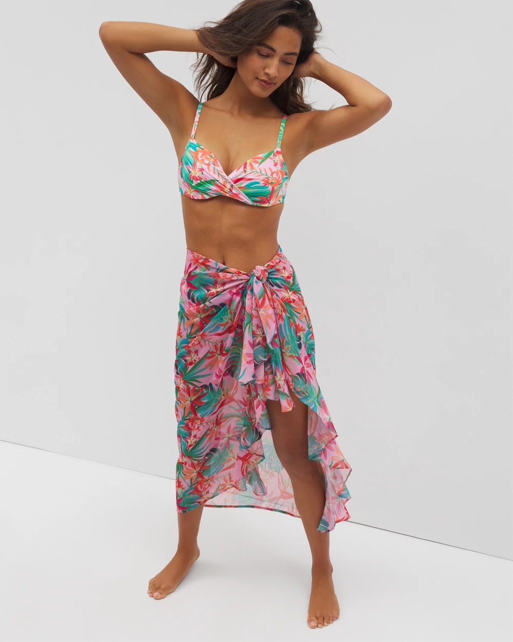 Everything Under the Sun Ruffle Pareo