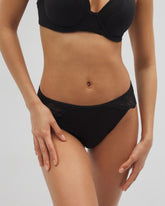 Embraceable High-Leg Panty with Crochet Lace