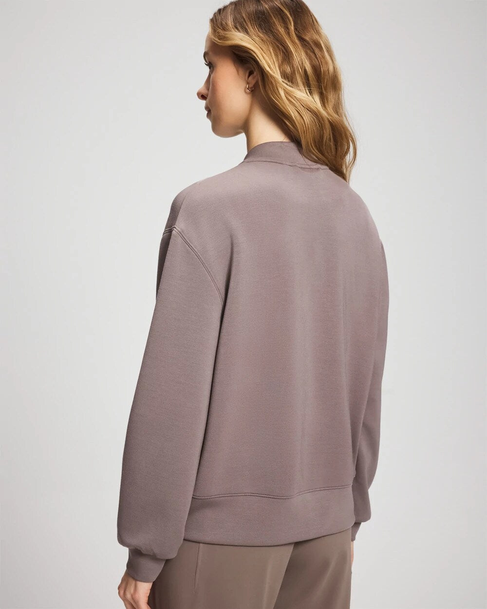 Modern Modal Bomber Jacket