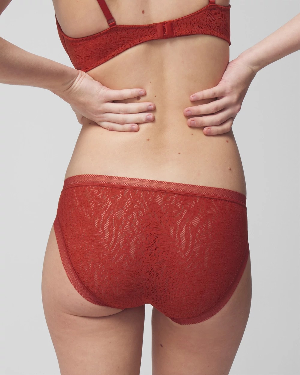 Soma Hipster Panty with Stretch Lace