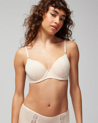 Perfect Coverage Convertible Bra with Lace back