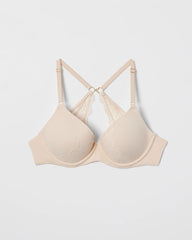 Perfect Coverage Convertible Bra with Lace back